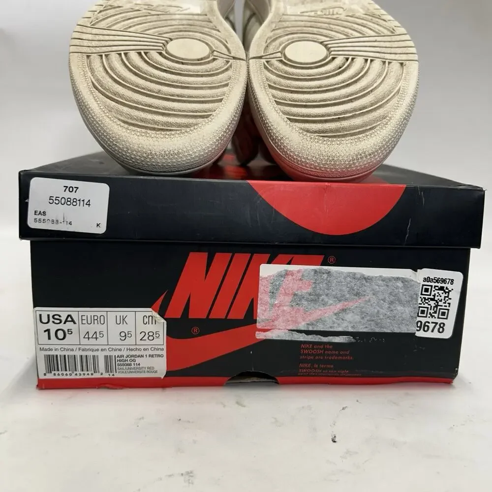 Nike Air Jordan 1 Retro High OG “Sail” 555088-114